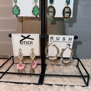 Earrings Rush x4 (286)